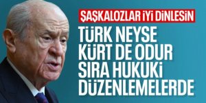 Devlet Bahçeli: Türk’ün onuru Kürt’ün onurudur