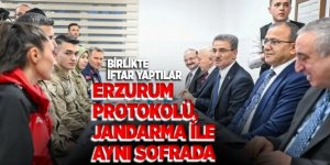 Erzurum Protokolü, Jandarma ile aynı sofrada