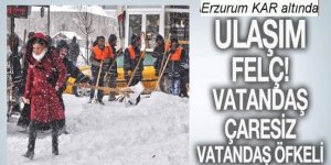 Erzurum kara gömüldü: Belediyeler sınıfta kaldı