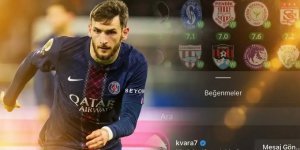 Kvaratskhelia'dan Erzurum FK'nın paylaşımına beğeni: Milli takım arkadaşına destek oldu