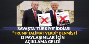 Savaşta 'Türkiye' iddiasına yalanlama geldi