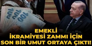 Emekli ikramiyesi zammı için son bir umut ortaya çıktı!