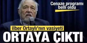 İlber Ortaylı'nın ailesinden anlamlı istek! Cenazeye geleceklere bir çağrıları var