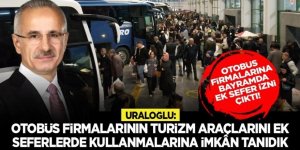 Otobüs firmalarına 'bayram' için ek sefer