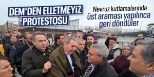 DEM Parti'nin Nevruz mitinginde ortalık karıştı!