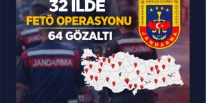 Erzurum ve 31 ilde FETÖ operasyonu: 64 şüpheli yakalandı!