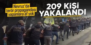 Nevruz etkinliklerinde provokasyon girişimine 209 gözaltı