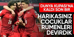 A Milli Takım Romanya'yı yıktı: Play-off finaline yükseldik