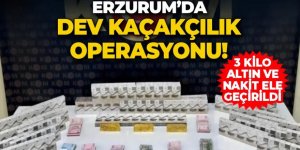 Kaçakçılık operasyonunda 3 kilo altın ele geçirildi