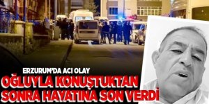 Erzurum'da Bunalıma girdi, canın kıydı