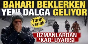 Yazı beklerken kış geri dönüyor