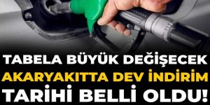 Akaryakıtta dev indirimin tarihi belli oldu