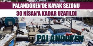 Palandöken'de kayak sezonu 30 Nisan'a kadar uzatıldı
