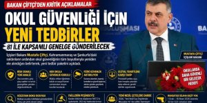 Bakanlıktan,  81 ile okul güvenliği genelgesi! Tüm okullara kamera sistemi kurulacak