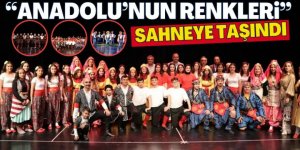 Erzurum'da Anadolu'nun Renkleri Halk Oyunları Şöleni düzenlendi