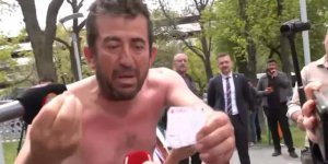 Grevdeki işçi pazar listesini gösterip feryat etti