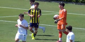 Erzurum'un U 15 takımı finallere Fener yenilgisiyle başladı