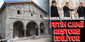 Fetih Camii restorasyonunda son rötuşlar