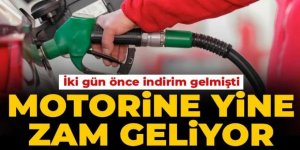 Yine Motorine zam geliyor