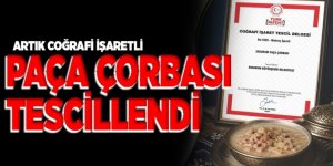 Paça Çorbası tescillendi
