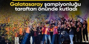 Galatasaray 26. şampiyonluğunu kutluyor!