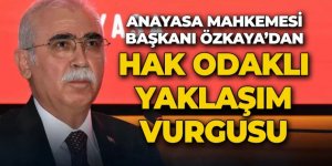 Erzurum'da konuşan AYM Başkanı Özkaya'dan "Bireysel başvuru" açıklaması