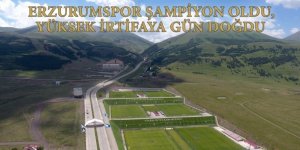 Erzurumspor şampiyon oldu, yüksek irtifaya gün doğdu