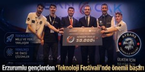 Erzurumlu gençlerden 'Teknoloji Festivali'nde önemli başarı