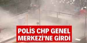 Polis, CHP Genel Merkezi'ne girdi