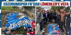 Erzurumspor FK'dan Lömenler'e vefa