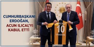 Cumhurbaşkanı Erdoğan, Acun Ilıcalı'yı kabul etti