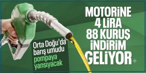 Petrol fiyatları çakıldı: Motorine 4 lira 88 kuruşluk indirim bekleniyor