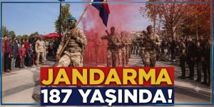 Erzurum'da Jandarma Teşkilatı'nın 187. kuruluş yıl dönümü kutlanıyor