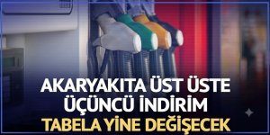 Motorine üst üste 3. indirim: Tabela yine değişecek