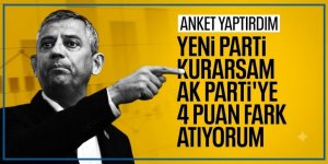 Ankara siyasetini sallayan anket! Özgür Özel parti kurarsa dengeler altüst