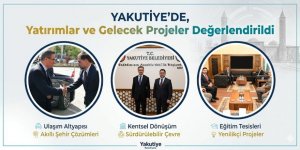 Yakutiye'de, Yatırımlar ve Gelecek Projeler Değerlendirildi