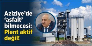 Aziziye’de ‘asfalt’ bilmecesi: Plent aktif değil!