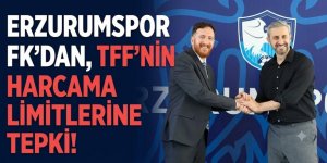 Erzurumspor FK'dan, TFF'nin harcama limitlerine tepki!