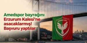 Amedspor bayrağının Erzurum Kalesi'ne asacaklarmış! Başvuru yaptılar