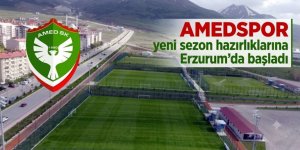 Amedspor yeni sezon hazırlıklarına Erzurum'da başladı