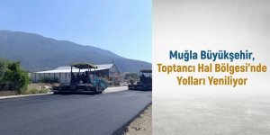 Büyükşehir, Toptancı Hal Bölgesi’nde Yolları Yeniliyor