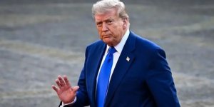 Trump'ın otelinin karşısında Filistin bayrağı! Gören bir daha baktı