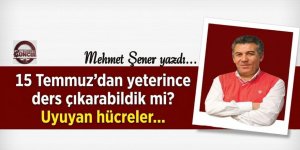 15 Temmuz’dan yeterince ders çıkarabildik mi? Uyuyan hücreler...