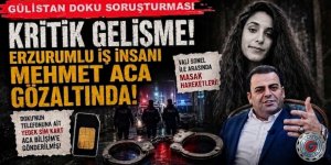 Gülistan Doku soruşturmasında Erzurumlu iş insanı ACA'da gözaltında