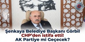 Şenkaya Belediye Başkanı Görbil CHP'den istifa etti! AK Partiye mi Geçecek?