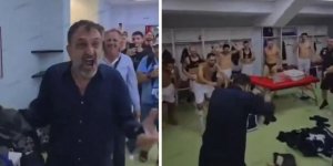 Kulüp başkanı çıldırdı! Para dolu çantayı futbolcuların önüne saçtı