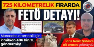 İdris Naim Şahin’e ait aracın şoförüydü