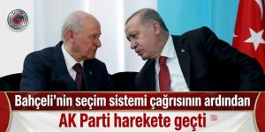 Bahçeli'nin seçim sistemi çağrısının ardından AK Parti harekete geçti