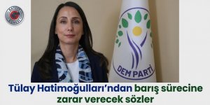 Tülay Hatimoğulları'ndan barış sürecine zarar verecek sözler