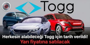 Herkesin alabileceği Togg için tarih verildi! Yarı fiyatına satılacak